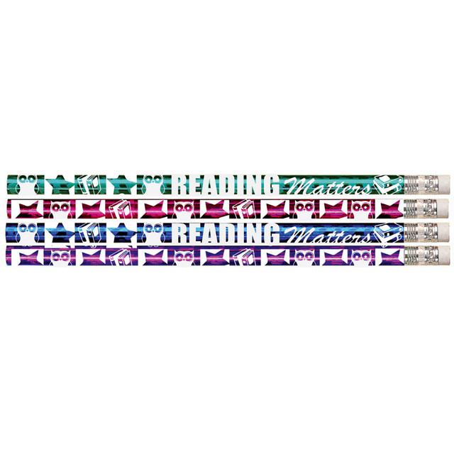 MUSGRAVE PENCIL CO INC Musgrave Pencil Company Reading Matters Pencil, 12 Per Pack, 12 Packs