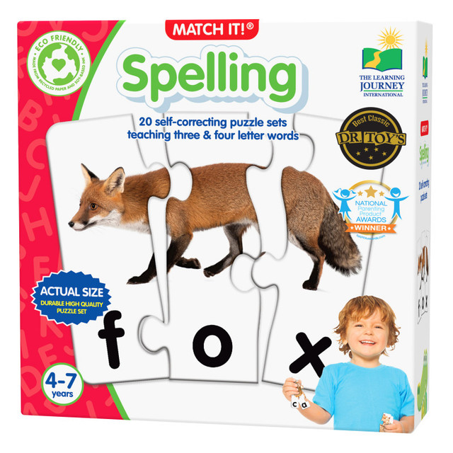UNIVERSITY GAMES The Learning Journey International Match It! - Spelling