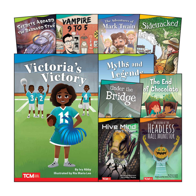 SHELL EDUCATION Teacher Created Materials Literary Text Grade 5 Set 3: 10-Book Set