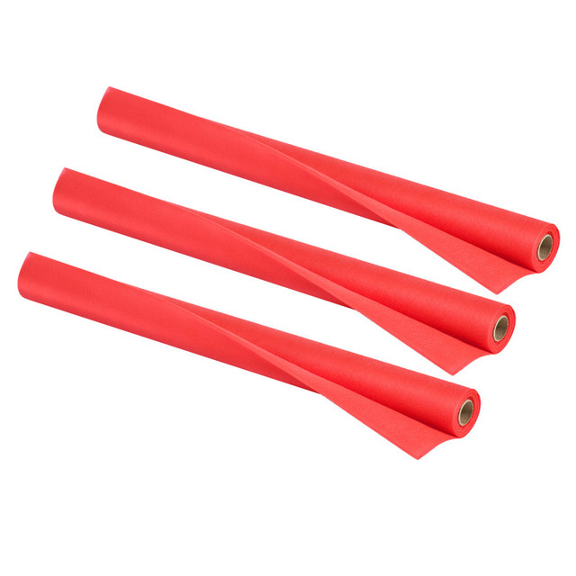SMART FAB INC Smart-Fab® Art & Decoration Fabric Roll, 24" x 18', Red, 3 Rolls