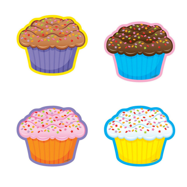 TREND ENTERPRISES INC. TREND Cupcakes Mini Accents Variety Pack, 36 ct