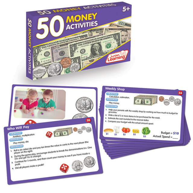 JUNIOR LEARNING Junior Learning® 50 Money Activities