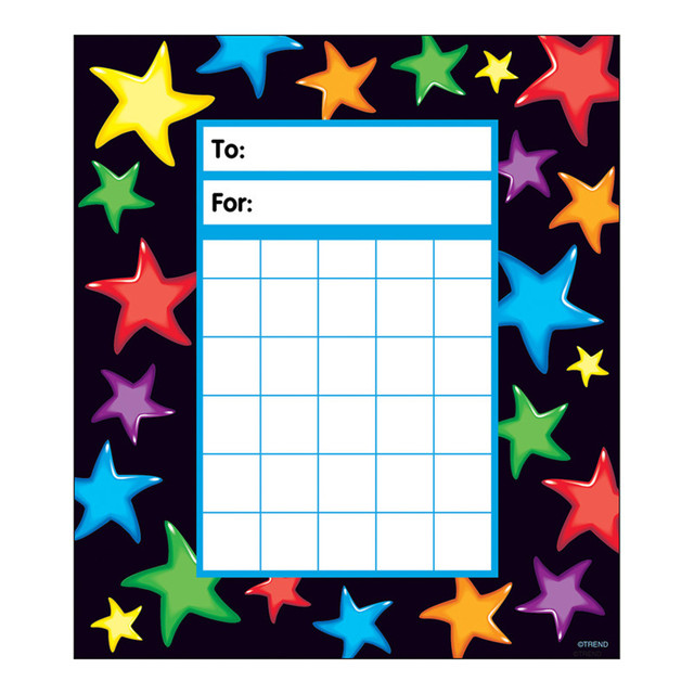 TREND ENTERPRISES INC. TREND Gel Stars Incentive Pad, 36 sheets