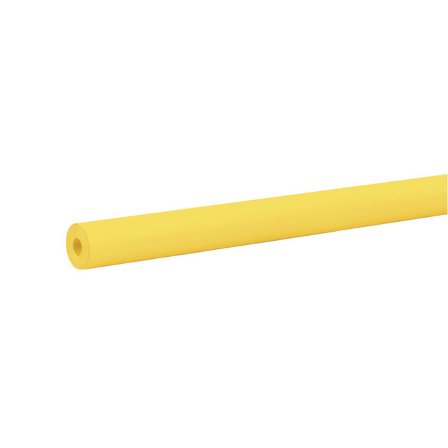 DIXON TICONDEROGA CO Rainbow® Colored Kraft Duo-Finish® Paper, Canary, 36" x 100', 1 Roll