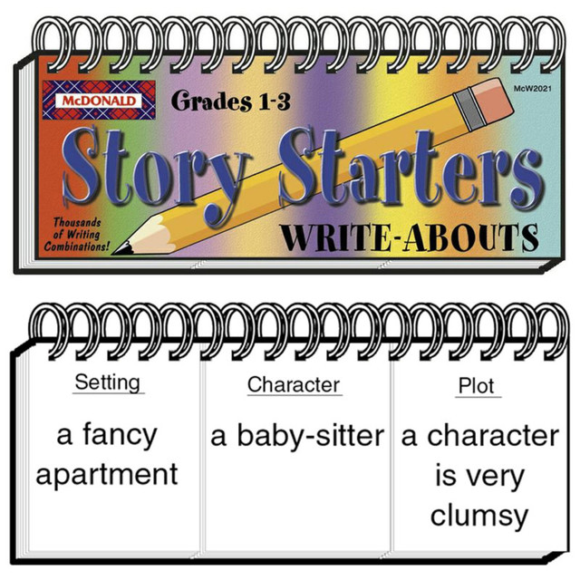 TEACHER CREATED RESOURCES McDonald Publishing Write-Abouts, Grades 1-3, Story Starters