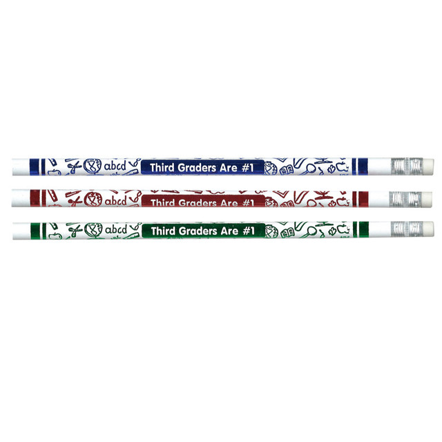 LAROSE INDUSTRIES- ROSE MOON Moon Products 3rd Graders Are #1 Pencils, 12 Per Pack, 12 Packs