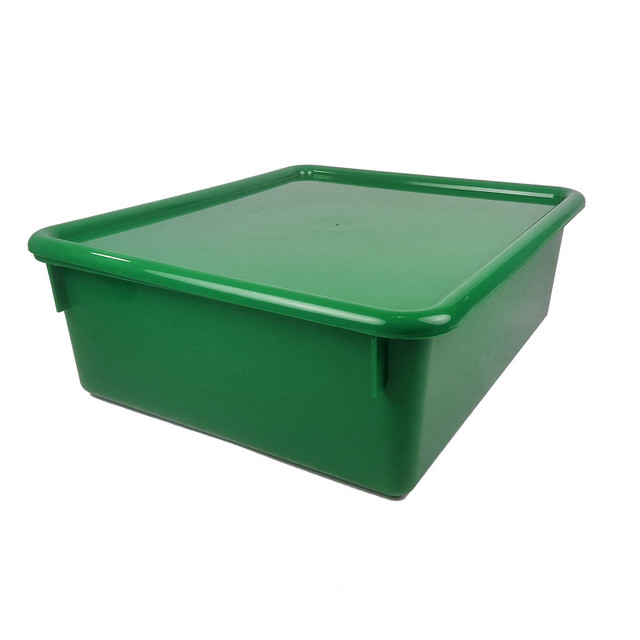 ROMANOFF PRODUCTS Romanoff Double Stowaway® Tray with Lid, Green