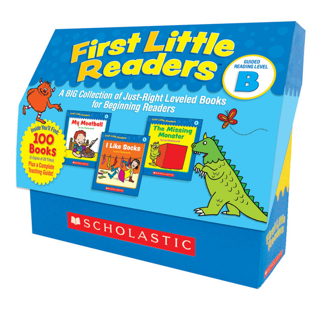 SCHOLASTIC TEACHING RESOURCES Scholastic Teaching Solutions First Little Readers Books, Guided Reading Level B, 5 Copies of 20 Titles