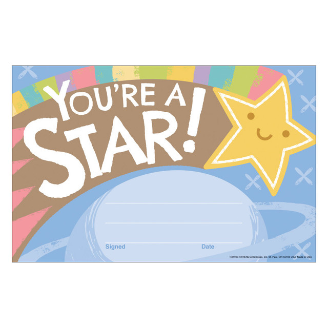 TREND ENTERPRISES INC. TREND You're a Star Good to Grow Recognition Awards, 30 Count