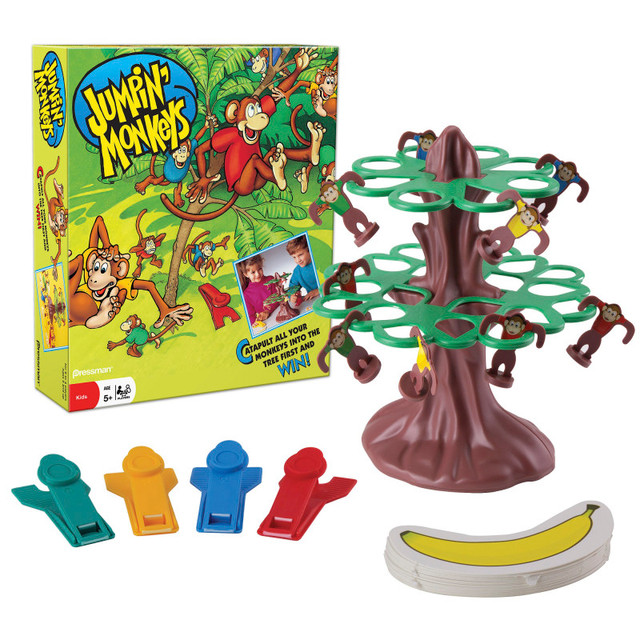 PRESSMAN DBA GOLIATH Pressman Jumpin' Monkeys Game