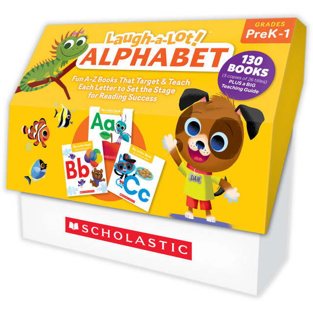 SCHOLASTIC TEACHING RESOURCES Scholastic Teaching Solutions Laugh A Lot Alphabet, Multi Copy, 130 Books