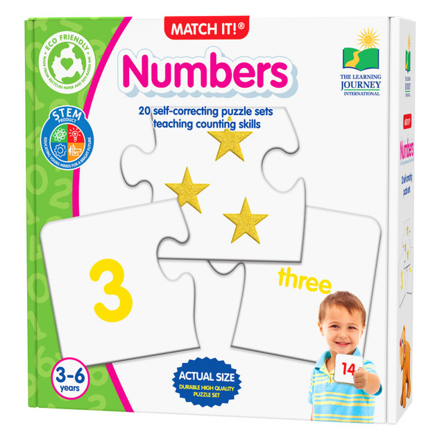 UNIVERSITY GAMES The Learning Journey International Match It! - Numbers