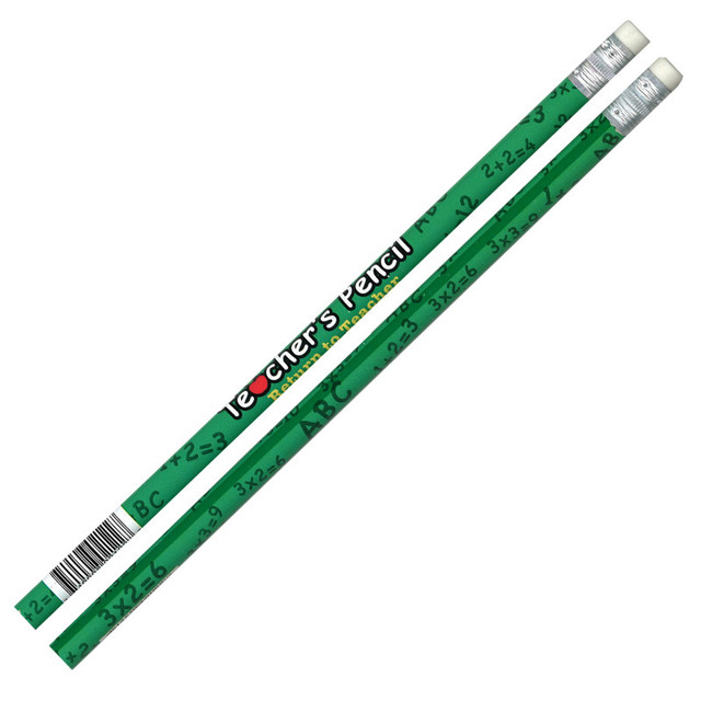 LAROSE INDUSTRIES- ROSE MOON Moon Products Teacher's Pencils, 12 Per Pack, 12 Packs