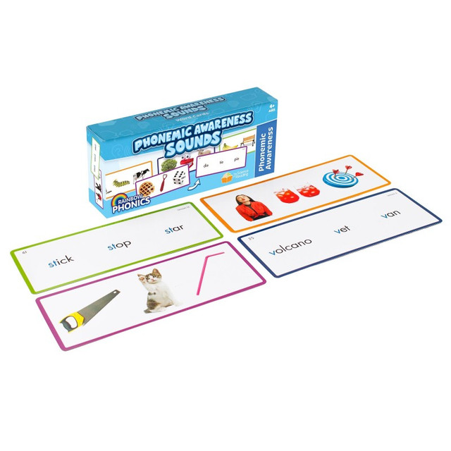 JUNIOR LEARNING Junior Learning® Rainbow Phonics Phonemic Awareness Sound Cards