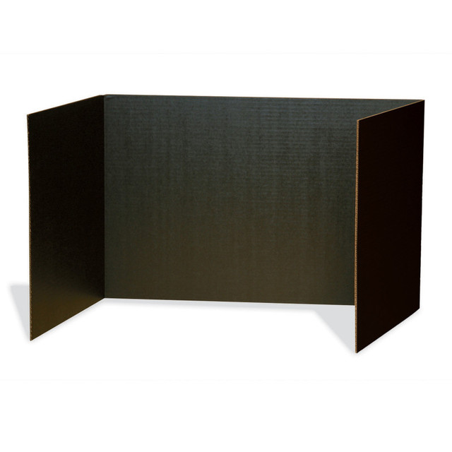 DIXON TICONDEROGA CO Pacon® Privacy Boards, Black, 48" x 16", 4 Boards