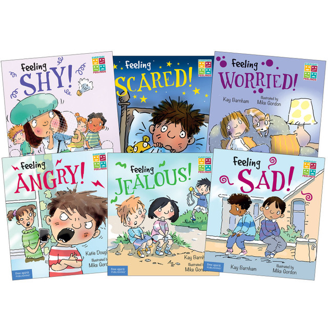 SHELL EDUCATION Free Spirit Publishing Everyday Feelings, 6-Book Set