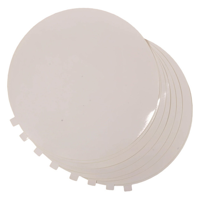 KLEENSLATE CONCEPTS LP KleenSlate® Round Adhesive Blank Replacement Sheets, Pack of 8