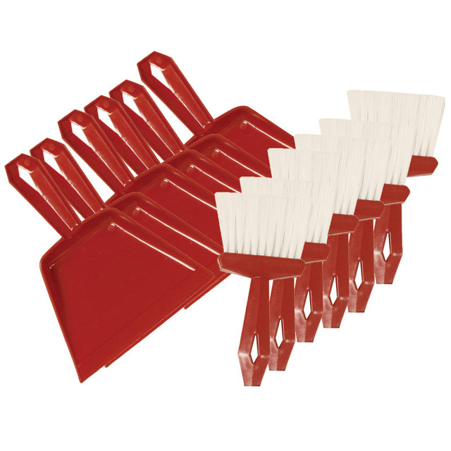 S M ARNOLD INC S.M. Arnold, Inc. Dust Pan & Whisk Broom Set, Pack of 6