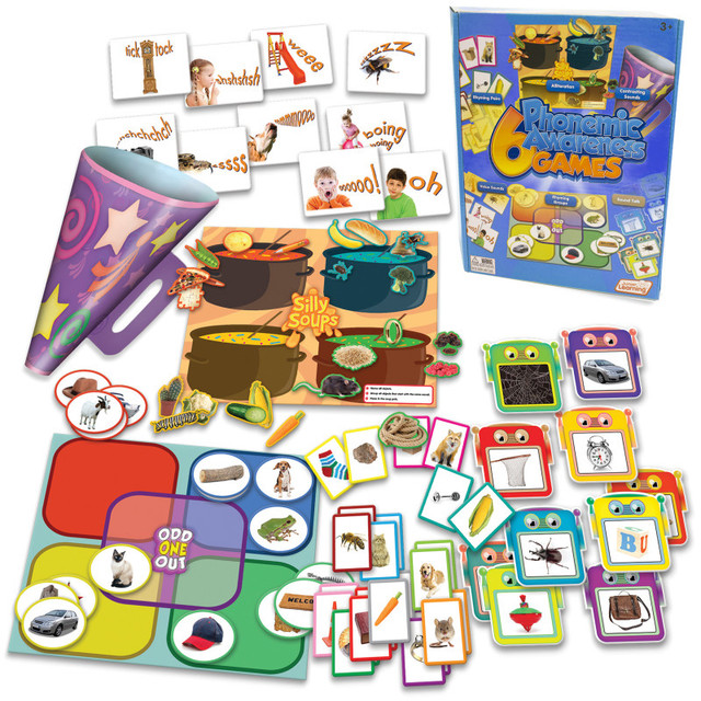 JUNIOR LEARNING Junior Learning® 6 Phonemic Awareness Games
