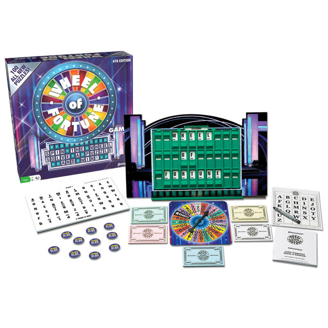 PRESSMAN DBA GOLIATH Pressman Wheel of Fortune Game