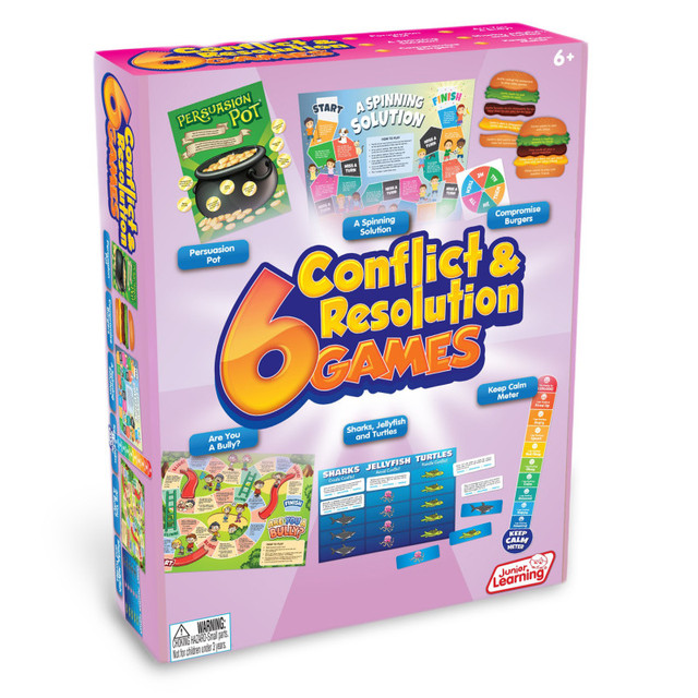 JUNIOR LEARNING Junior Learning® 6 Conflict & Resolution Games