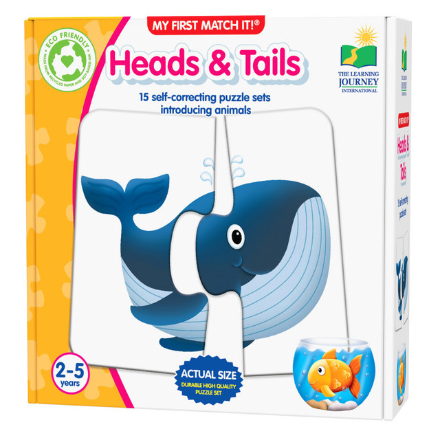 UNIVERSITY GAMES The Learning Journey International My First Match It - Head and Tails