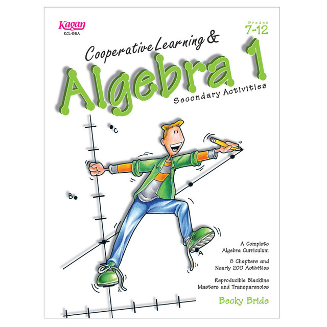 KAGAN PUBLISHING Kagan Publishing Cooperative Learning & Algebra Book, Grade 7-12