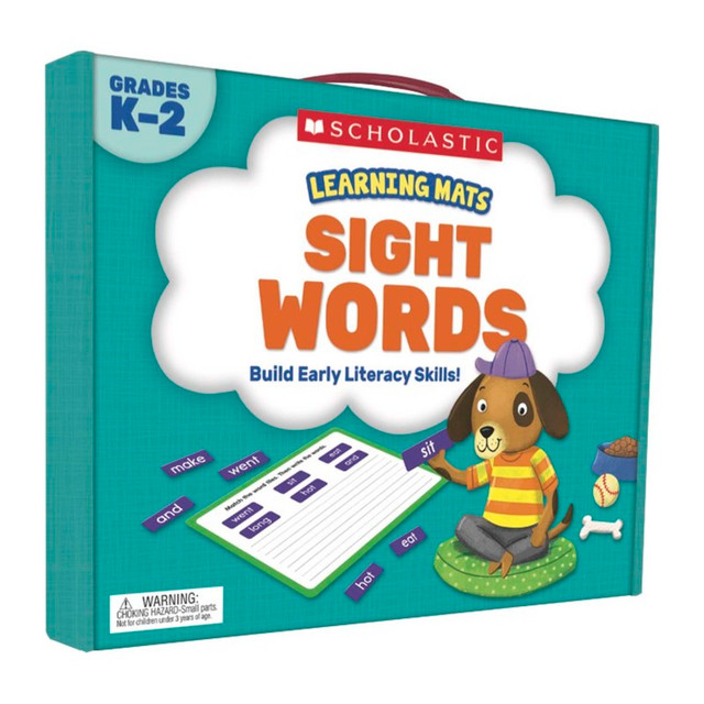 SCHOLASTIC TEACHING RESOURCES Scholastic Learning Mats: Sight Words, Grades K-2