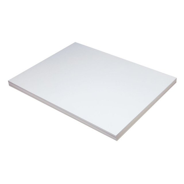 DIXON TICONDEROGA CO Pacon® Medium Weight Tagboard, White, 18" x 24", 100 Sheets