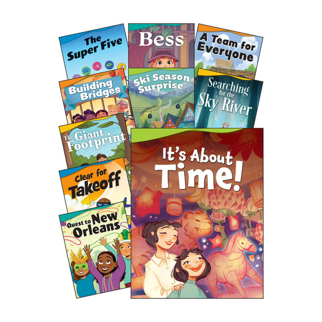 SHELL EDUCATION Teacher Created Materials Literary Text Grade 3 Readers Set 1 10-Book Set