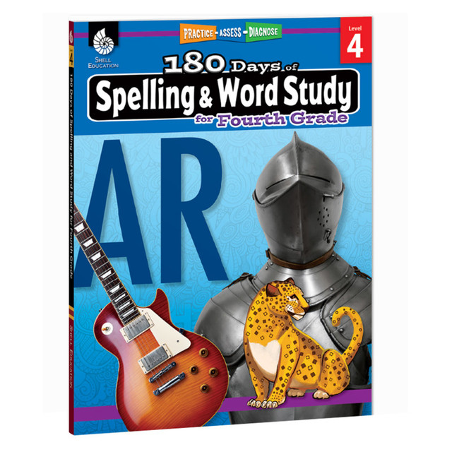 SHELL EDUCATION Shell Education 180 Days of Spelling and Word Study for Fourth Grade