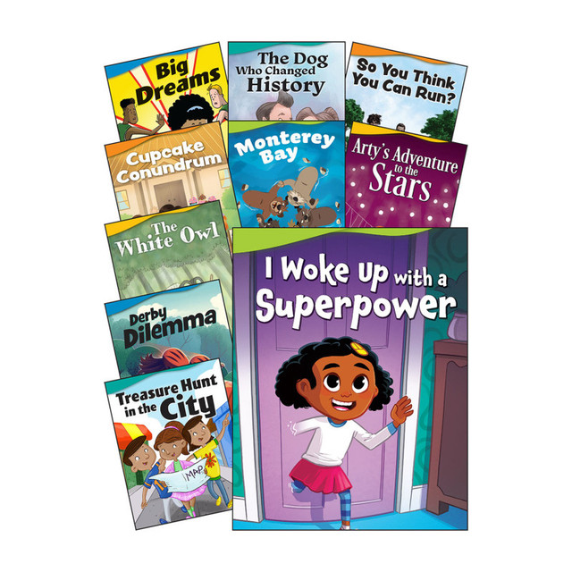 SHELL EDUCATION Teacher Created Materials Literary Text Grade 3 Readers Set 2 10-Book Set