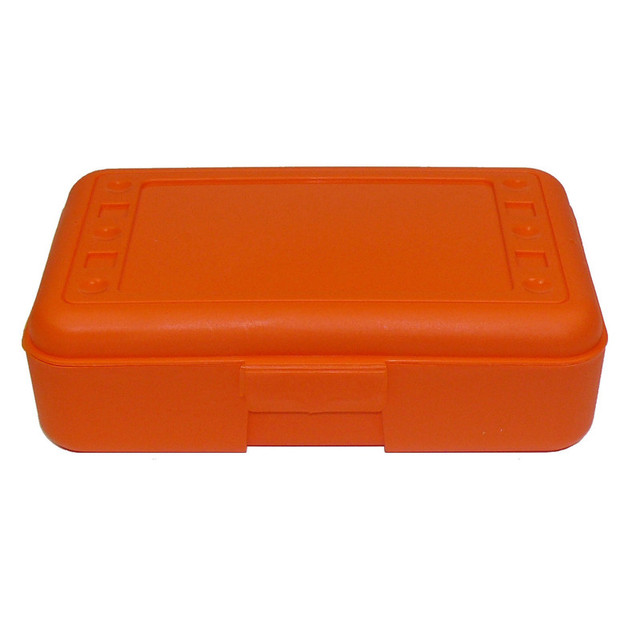 ROMANOFF PRODUCTS Romanoff Pencil Box, Orange