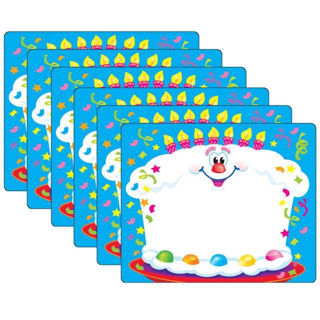 TREND ENTERPRISES INC. TREND Happy Birthday Terrific Labels™, 36 Per Pack, 6 Packs