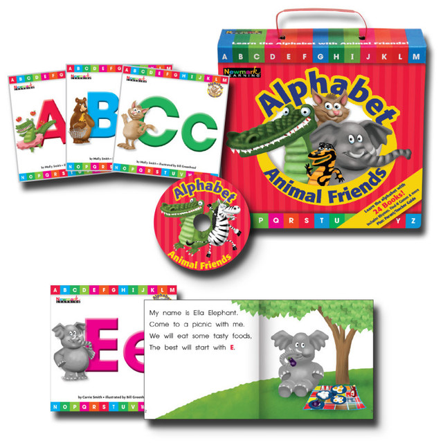 NEWMARK LEARNING Newmark Learning Early Readers Boxed Set, Alphabet Animal Friends