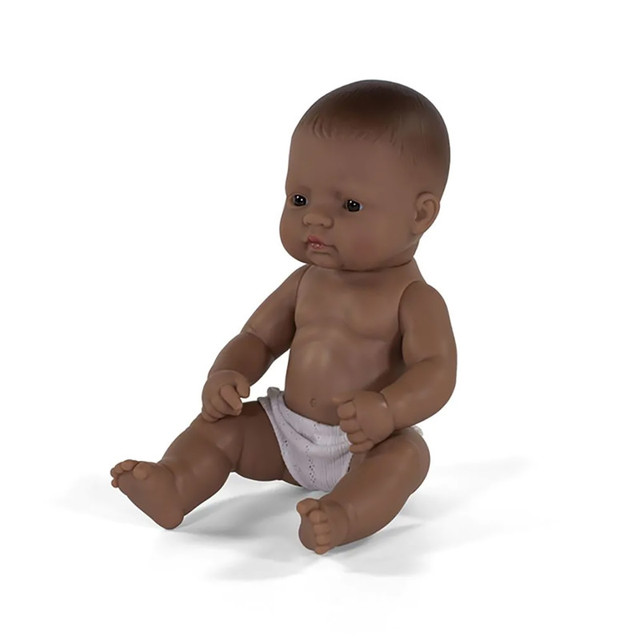 MINILAND EDUCATIONAL CORPORATION Miniland Anatomically Correct Newborn Doll, 12-5/8", Hispanic Girl