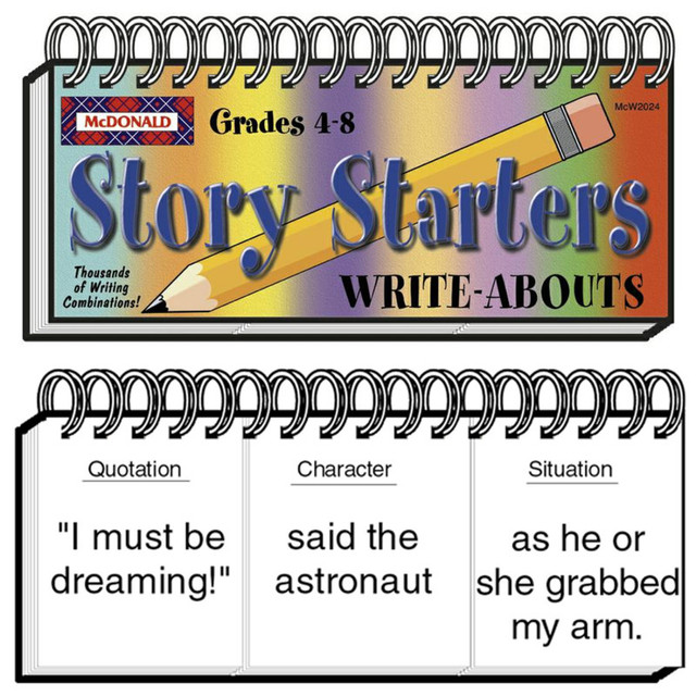 TEACHER CREATED RESOURCES McDonald Publishing Story Starters Write-Abouts Booklet