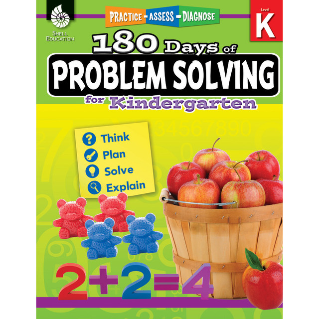 SHELL EDUCATION Shell Education 180 Days of Problem Solving for Kindergarten