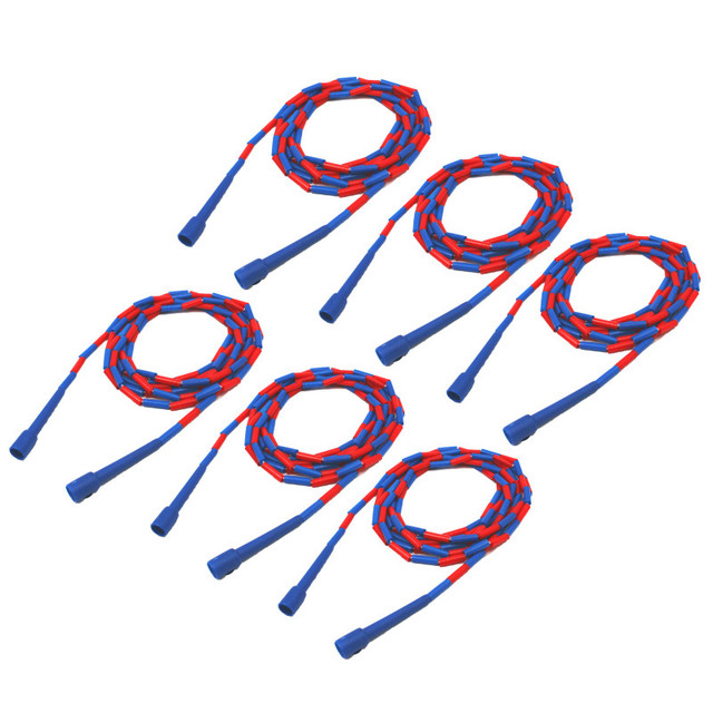 DICK MARTIN SPORTS Martin Sports Segmented Plastic Jump Rope, 16', Pack of 6