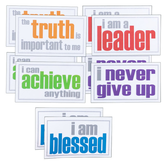 INSPIRED MINDS Inspired Minds Encouragement Magnets, 5 Per Pack, 2 Packs