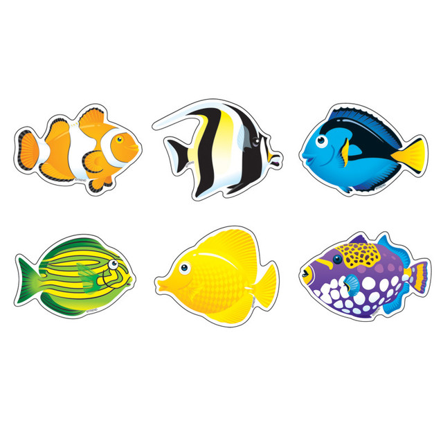 TREND ENTERPRISES INC. TREND Fish Mini Accents Variety Pack, 36 ct