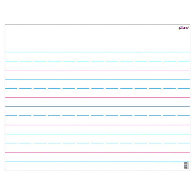 TREND ENTERPRISES INC. TREND Handwriting Paper Wipe-Off® Chart, 22" x 28"
