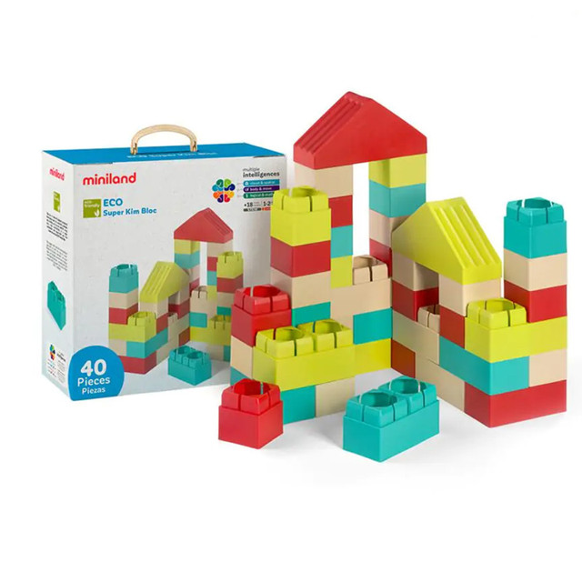 MINILAND EDUCATIONAL CORPORATION Miniland ECO Super Kim Bloc