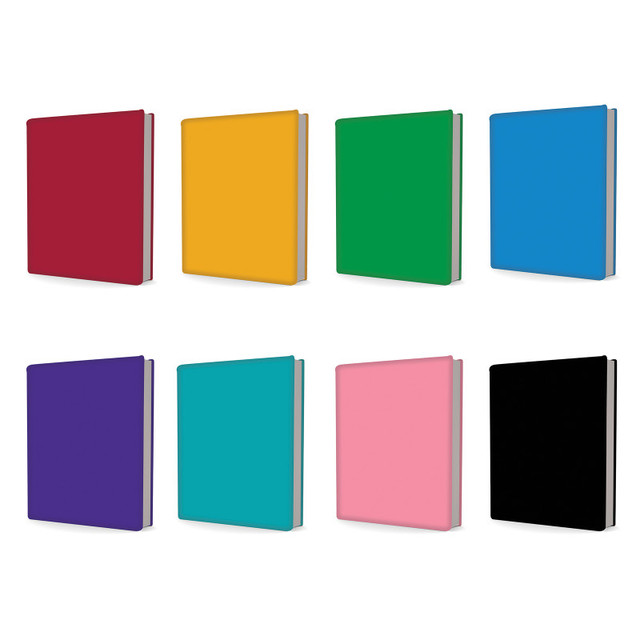 KITTRICH CORPORATION Promarx® Standard Book Cover, Assorted Solids, Pack of 24