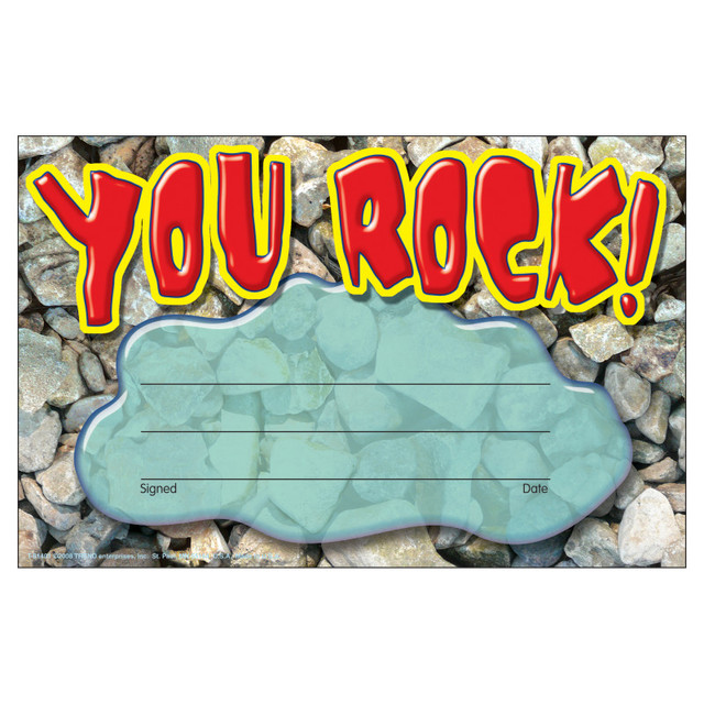 TREND ENTERPRISES INC. TREND You Rock! Recognition Awards, 30 ct