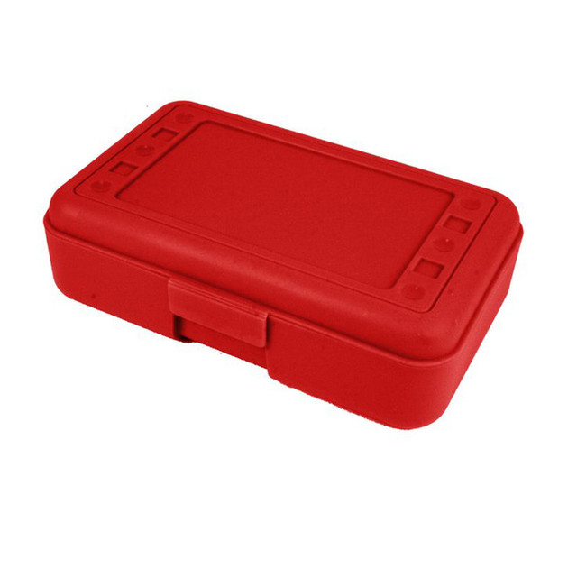 ROMANOFF PRODUCTS Romanoff Pencil Box, Red