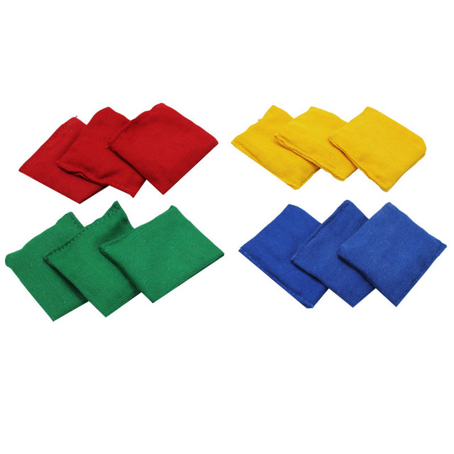 DICK MARTIN SPORTS Martin Sports Bean Bags, 3" x 3", Set of 12