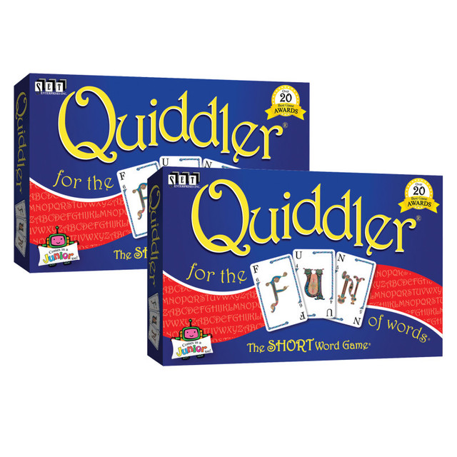 PLAYMONSTER LLC (PATCH) SET® Family Games Quiddler® Word Game, Pack of 2