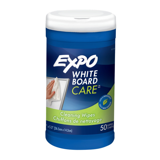 NEWELL BRANDS DISTRIBUTION LLC EXPO® Dry Erase Whiteboard Wipes, 50 Count