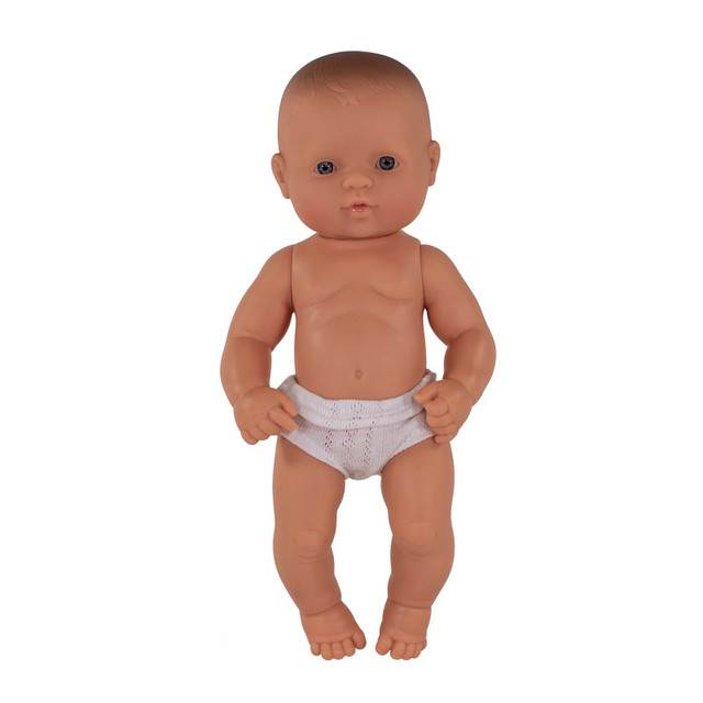 MINILAND EDUCATIONAL CORPORATION Miniland Anatomically Correct Newborn Doll, 12-5/8", Caucasian Girl